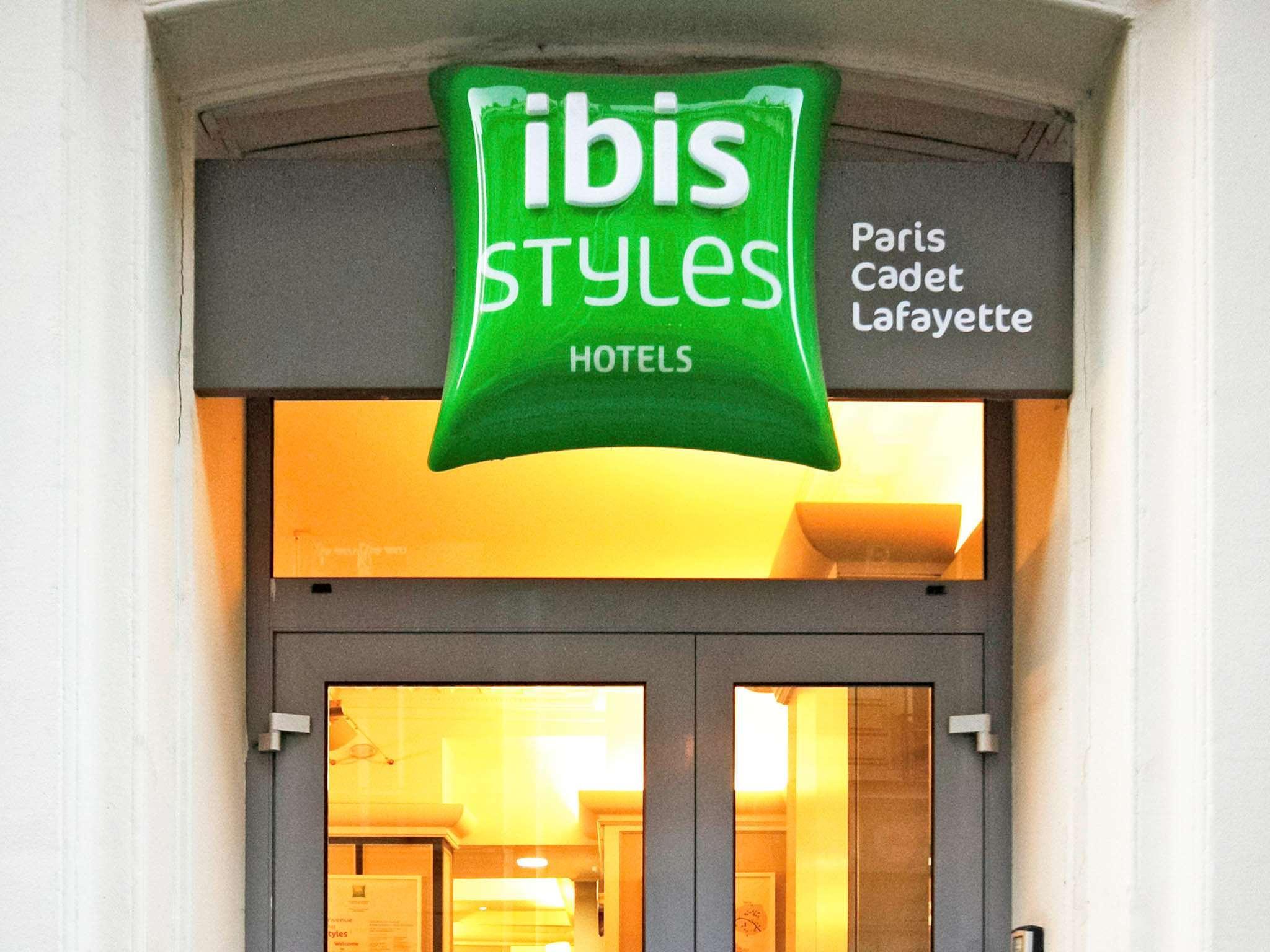 ibis Styles Paris Cadet Lafayette Otel Dış mekan fotoğraf